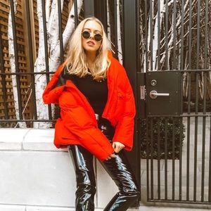 Worn twice puff jacket